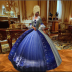Blue Rococo Dress