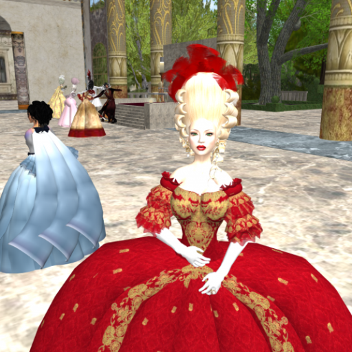 Duche de Coeur Formal Ball-The Lady in Red