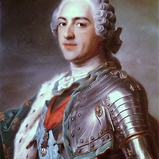 King Louis XV, by Maurice-Quentin de La Tour