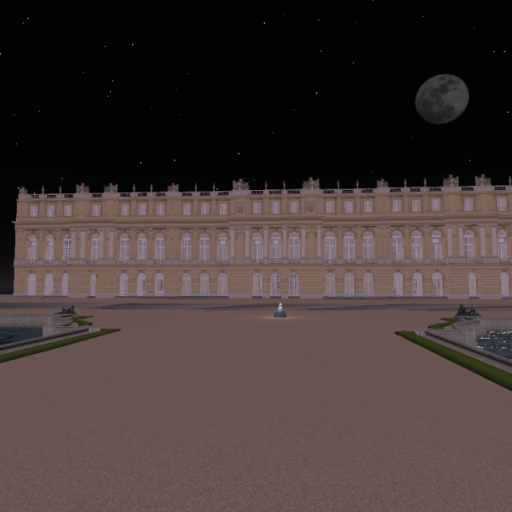 Versailles night and moon!