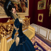 The Vicomtesse de Nantes Readies Herself for The Medieval Ball