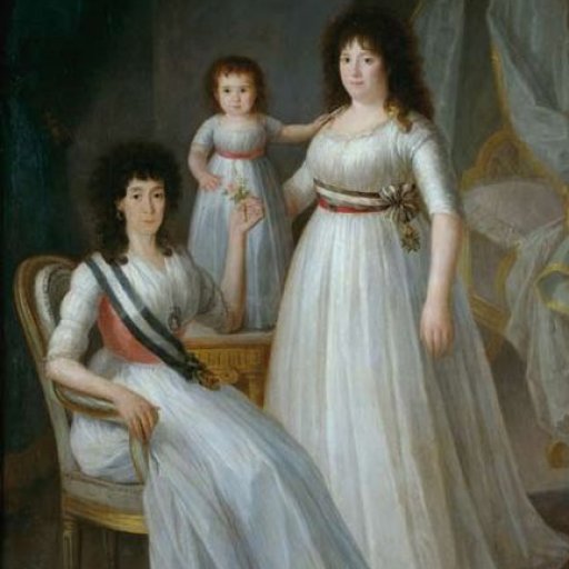 La duquesa de Osuna como Dama de la Real Orden de Damas Nobles de la Reina María Luisa
